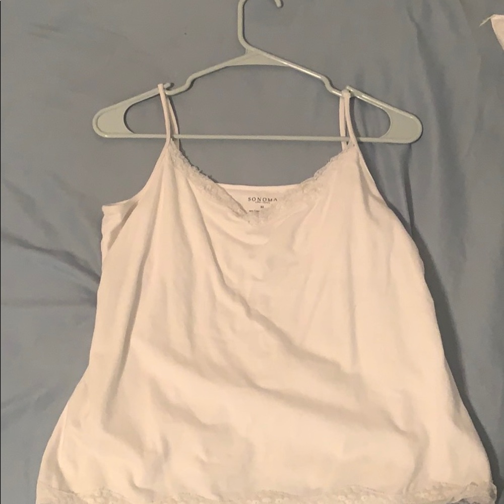A white Sonoma -XL white tank top !!